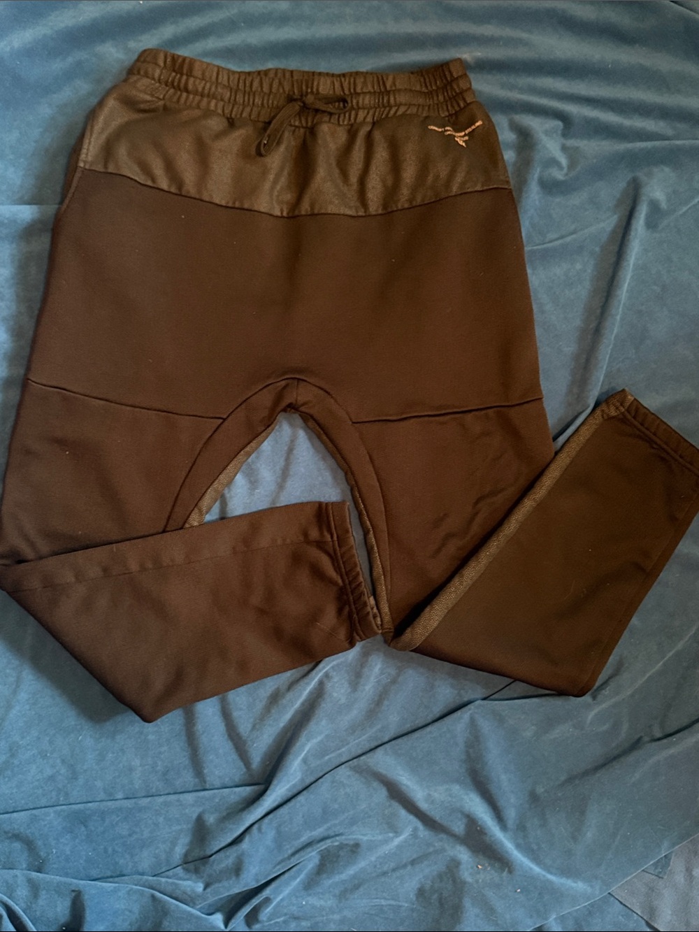 Crook & Castle size M  Black Performance Jogger Pants